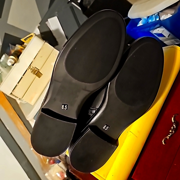 New Via Roma Designer Boots, Sz 8.5, Black, Side Studs, Genuine Leather, Side Zi - Picture 13 of 13